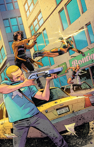 Variant cover by Adam Gorham